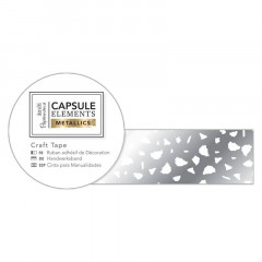 Craft Tape - Elements Metallic White and Silver